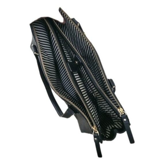 Kate Spade Cameron Street Satchel Purse – Black Leather Tote Handbag for Women - Picture 13 of 15